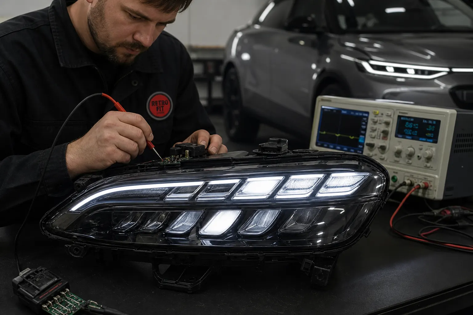 Leapmotor ремонт фар в Минске