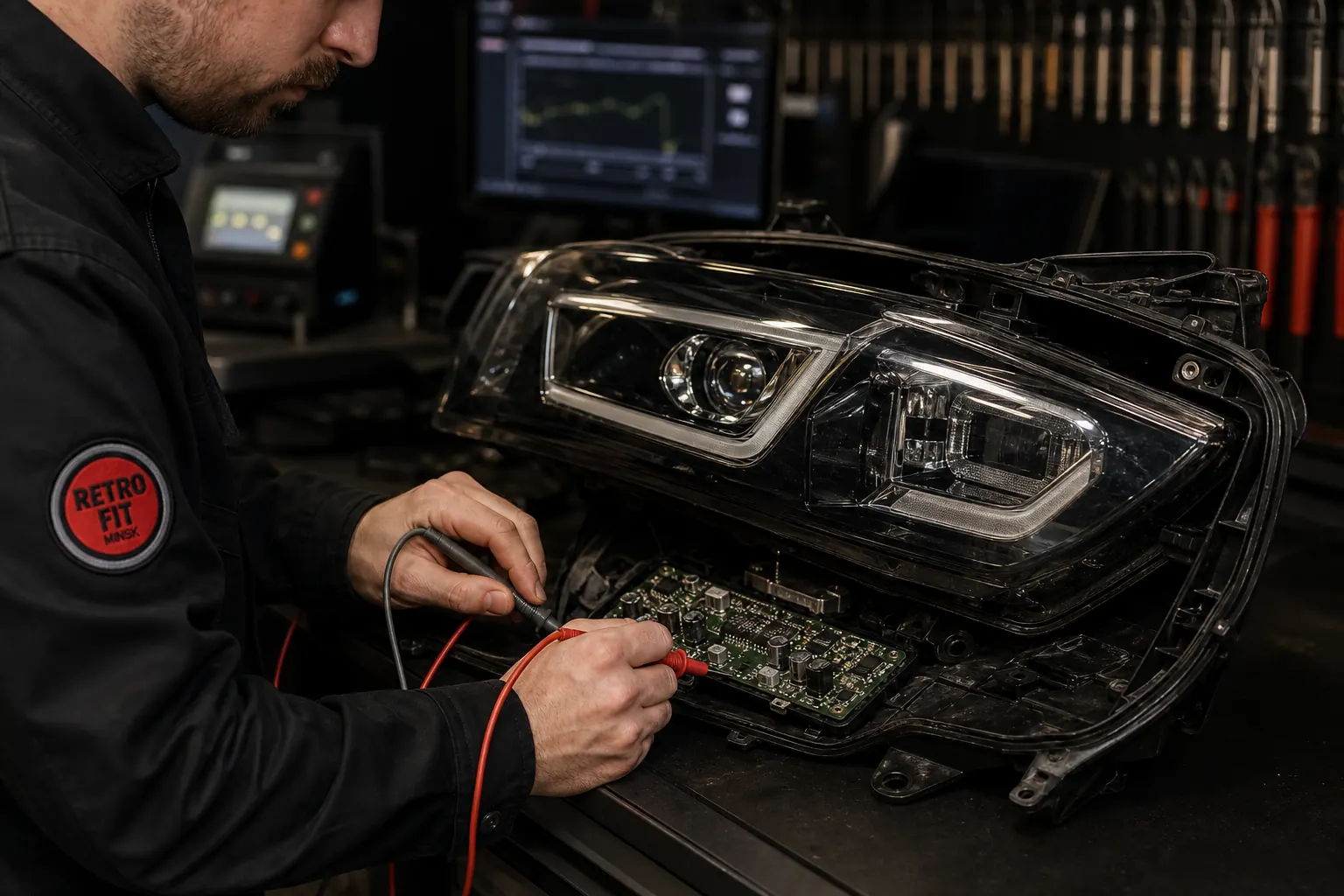 BAIC — профессиональный ремонт и ретрофит фар в Минске
