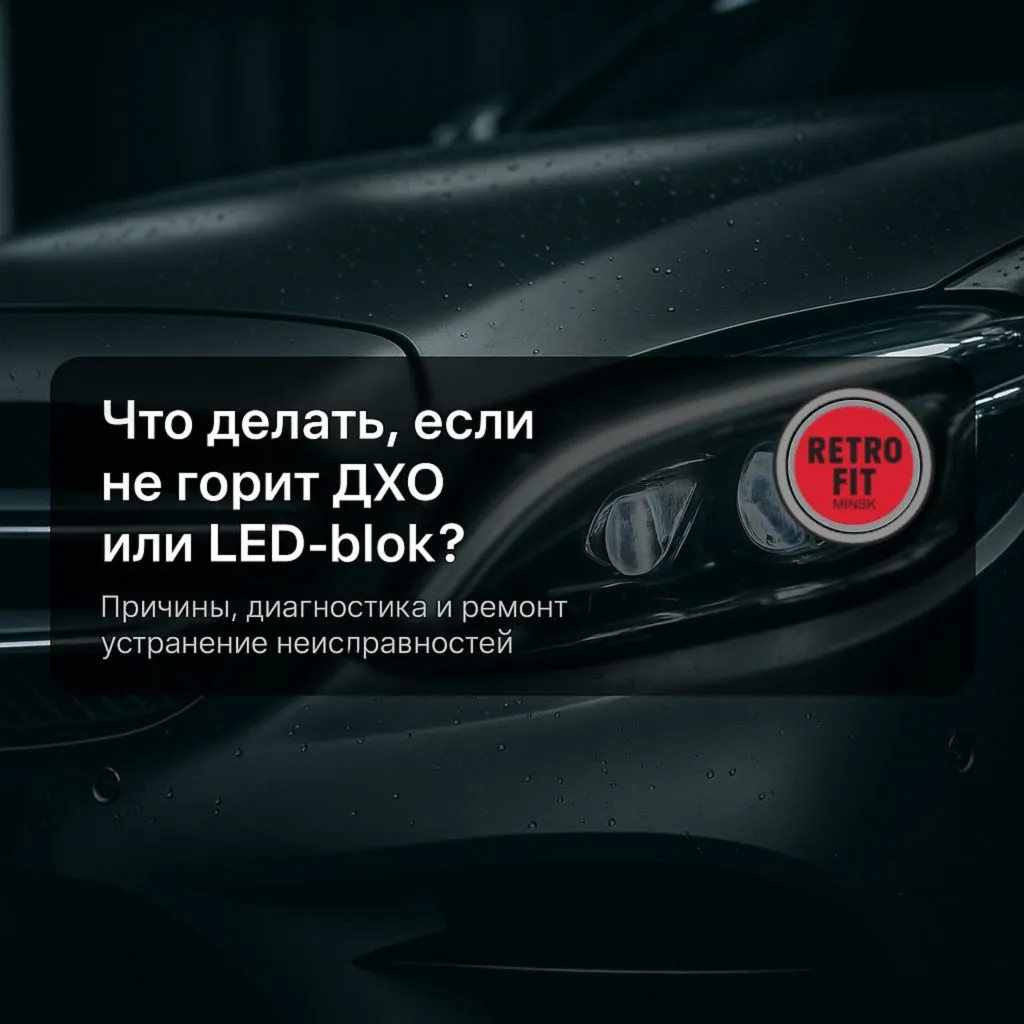 Что делать, если не горит ДХО или LED-блок? 🔧