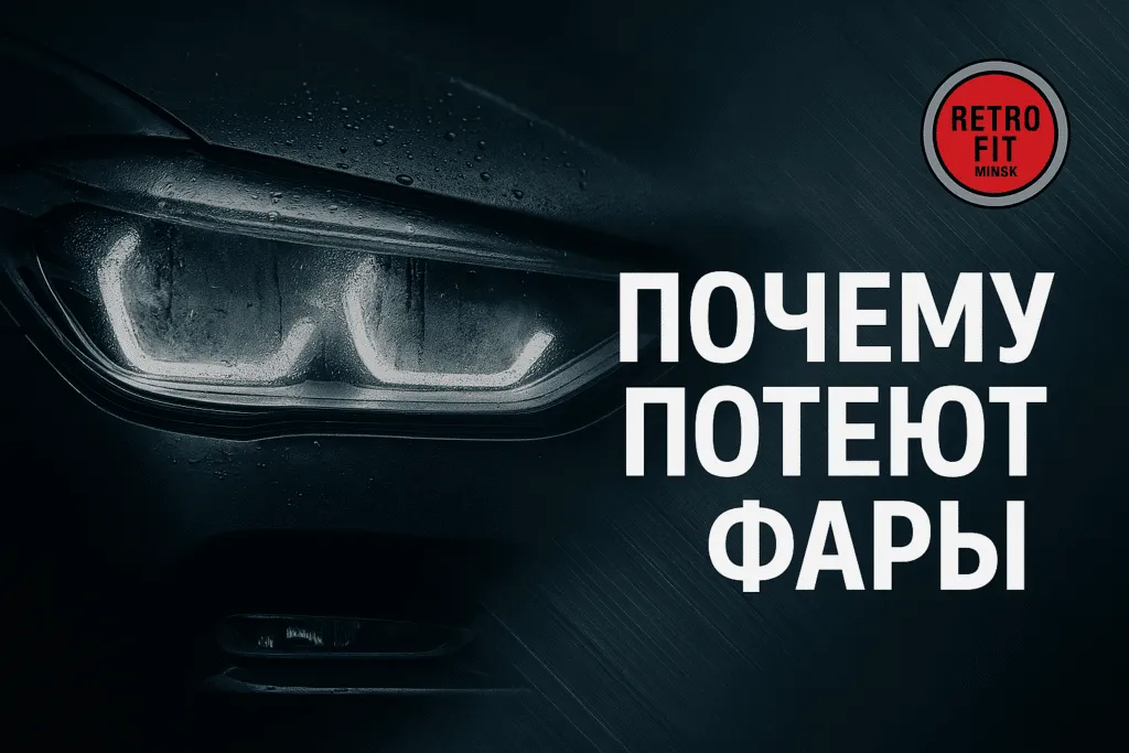 ❄️ Почему потеют фары и как это связано с безопасностью