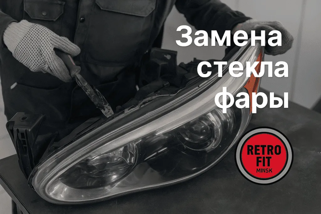 Замена стекла фары: когда стоит менять и чем?