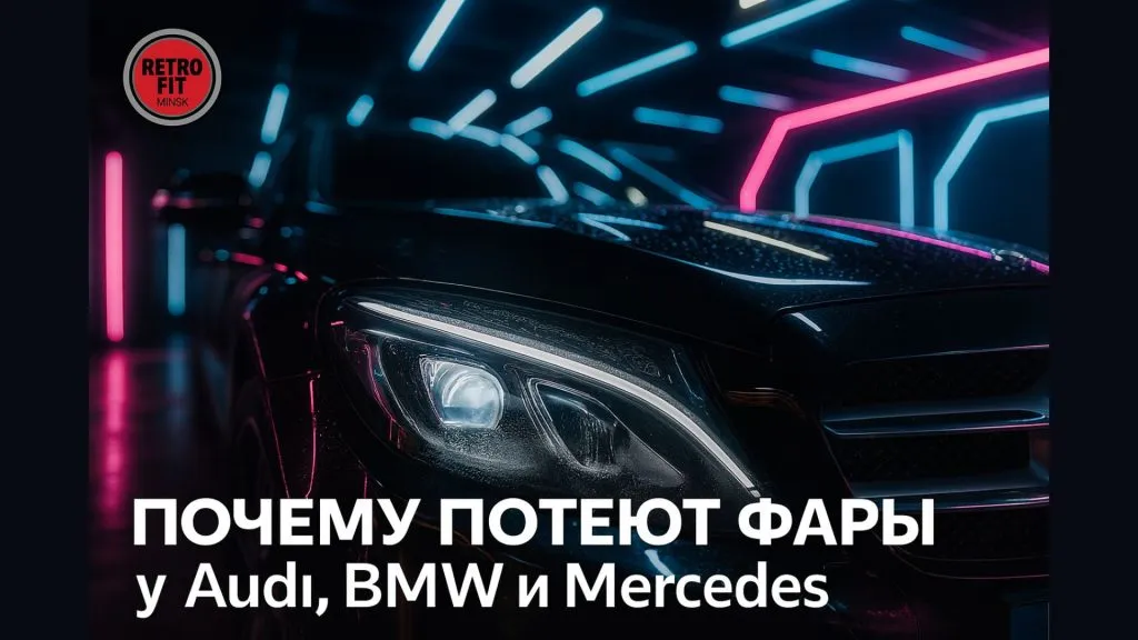 Почему потеют фары именно у Audi, BMW и Mercedes: инженерный разбор и реальные решения